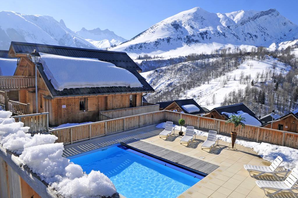 Residence Goelia Les Chalets Des Ecourts Saint-Jean-d'Arves Exterior photo